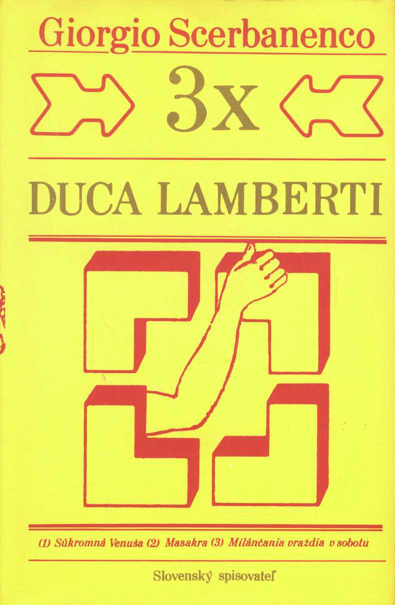 3x Duca Lamberti (Giorgio Scerbanenco) 