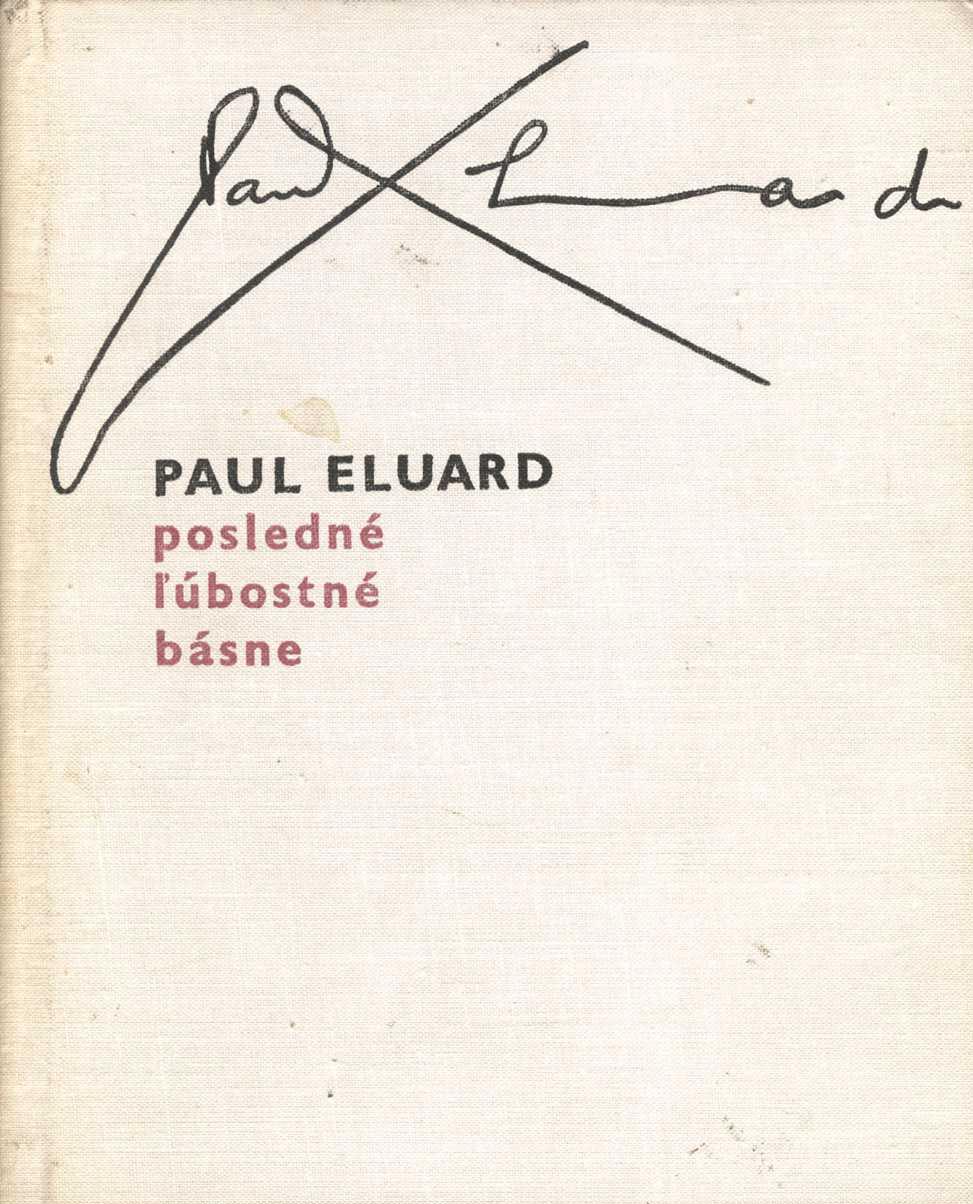 Posledné ľúbostné básne (Paul Eluard)