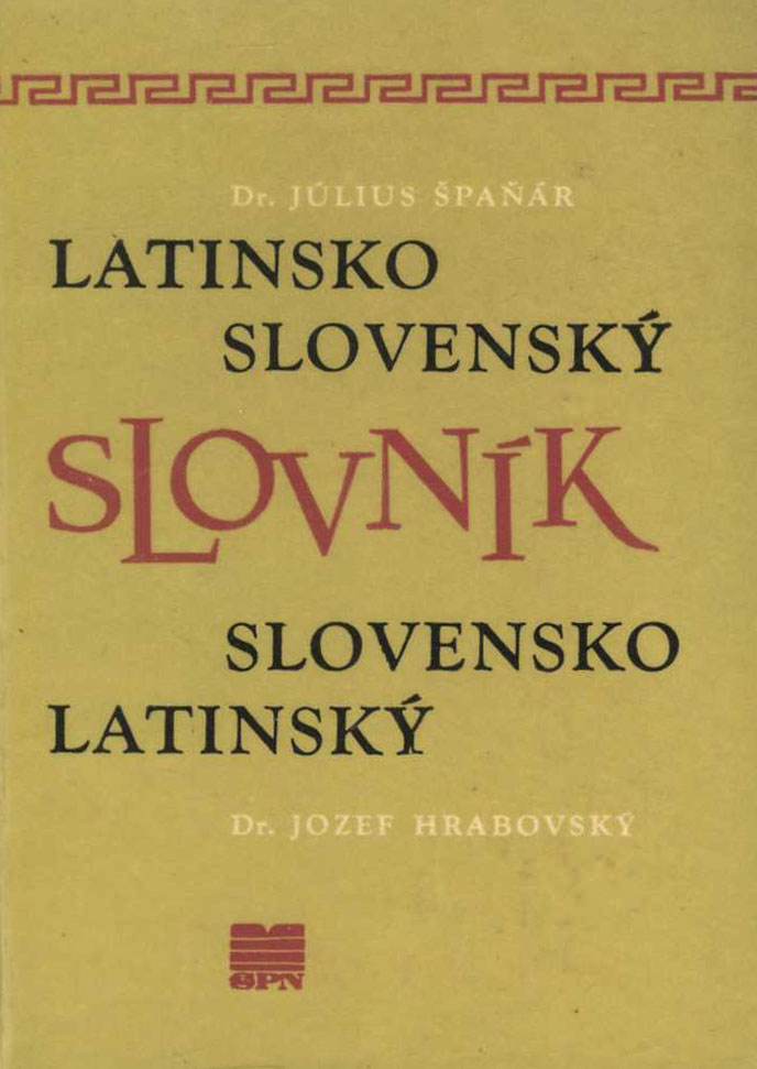 Latinsko-slovenský/Slovensko-latinský slovník
