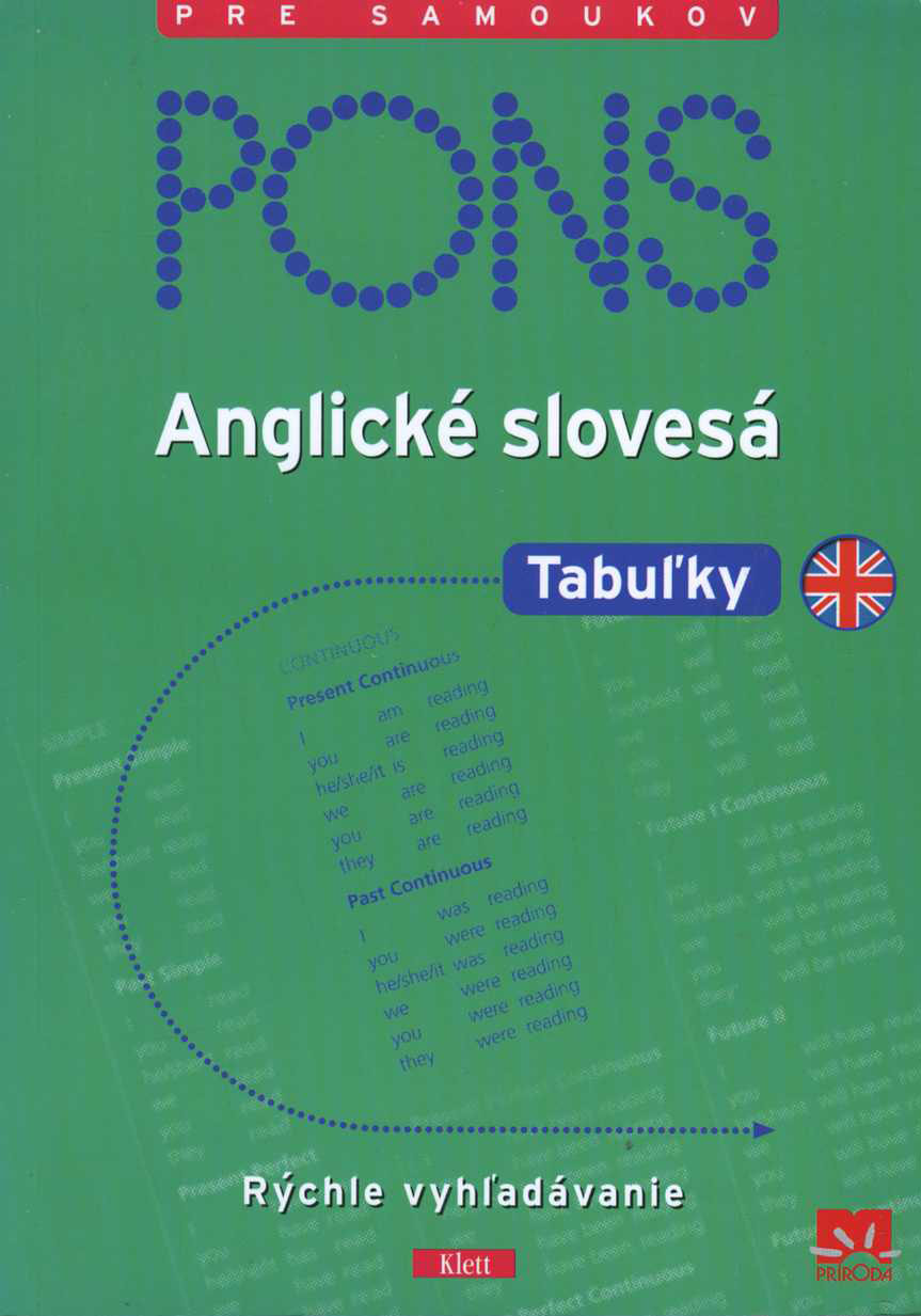 PONS - Anglické slovesá (Tabuľky)