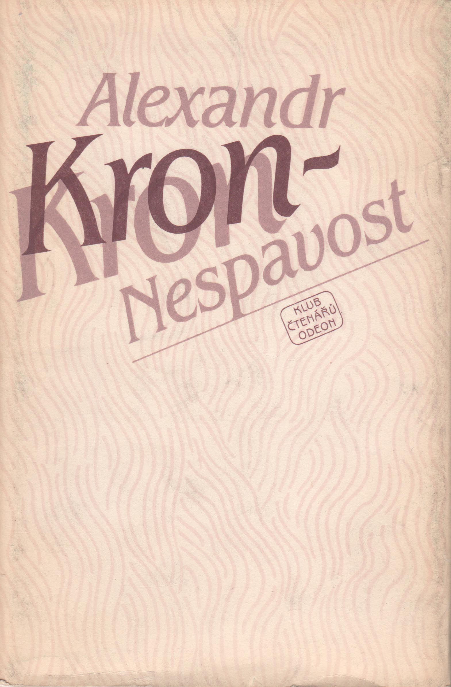 Nespavost (Alexander Kron)