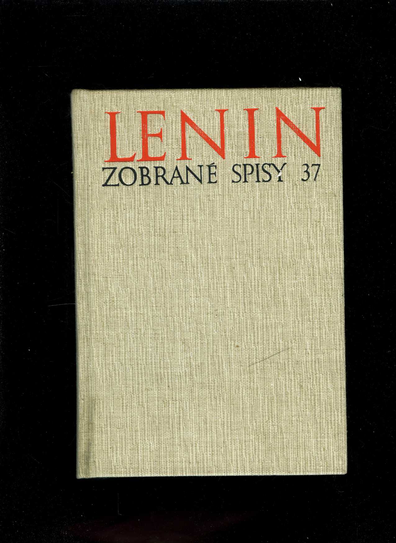 Lenin - Zobrané spisy 37