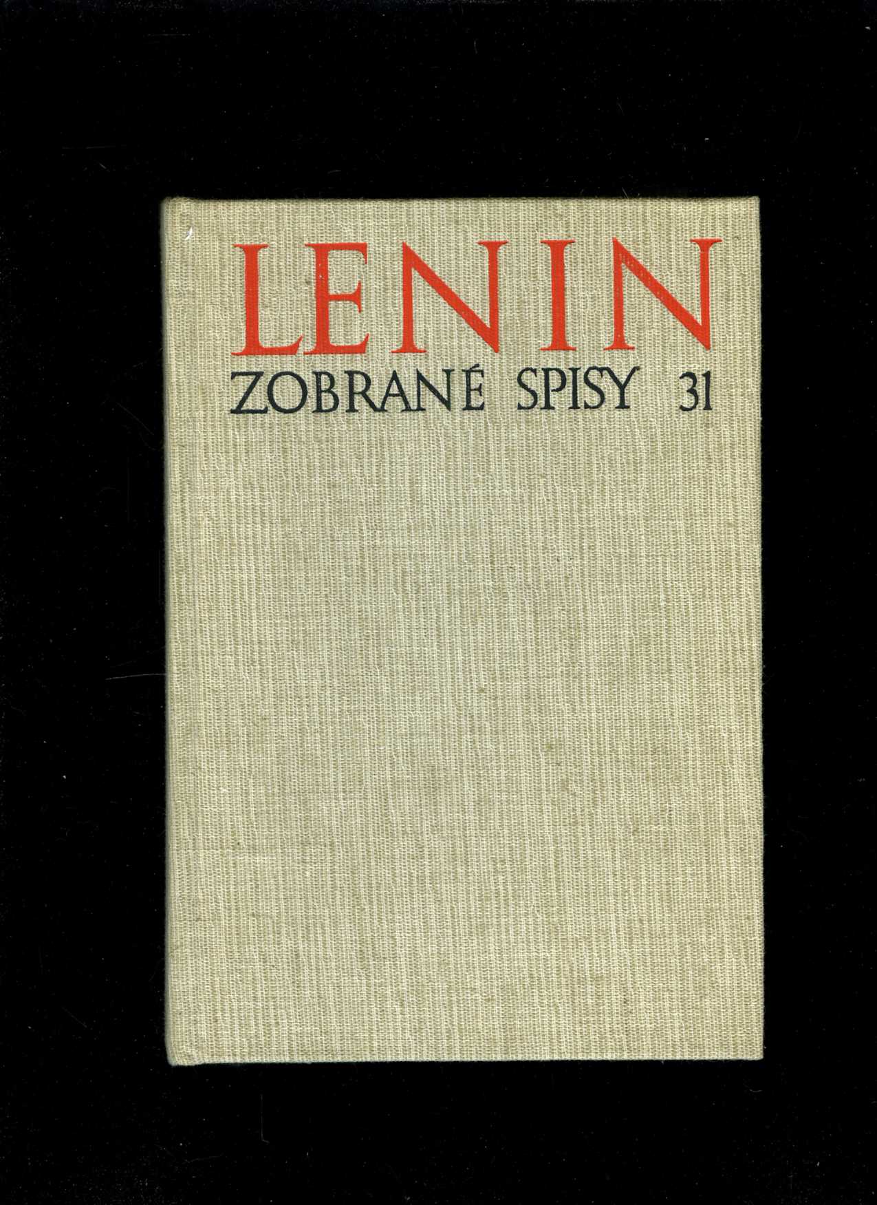 Lenin - Zobrané spisy 31