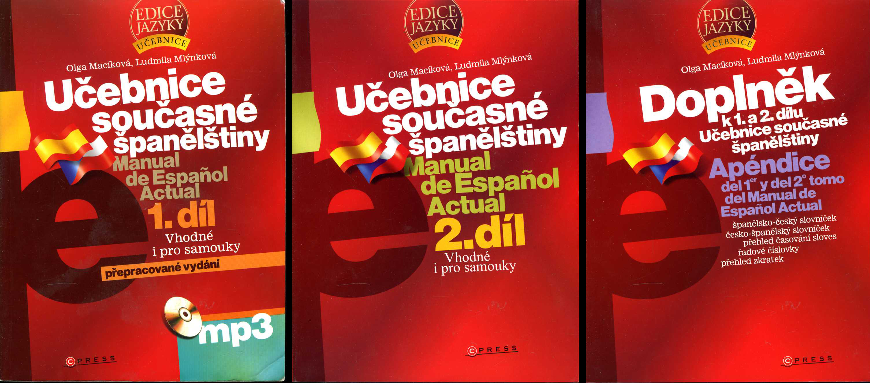 Učebnice současné španělštiny 1. 2 + doplněk